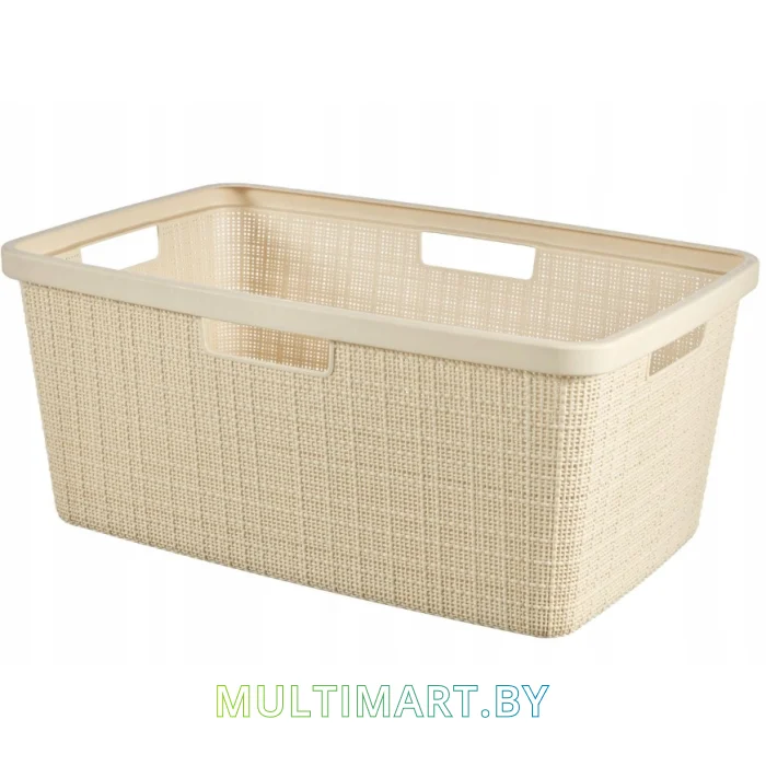 Корзина Curver Jute 245980 (кремовый)